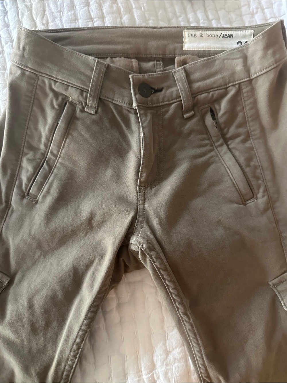 rag & bone Olive-Green Men's Chinos